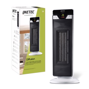 Termoventilatore torre ceramic h.57,6 -35% consumo energetic