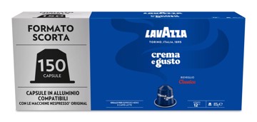 Caffe lavazza crema&gusto 150c compatibile nespresso 150caps