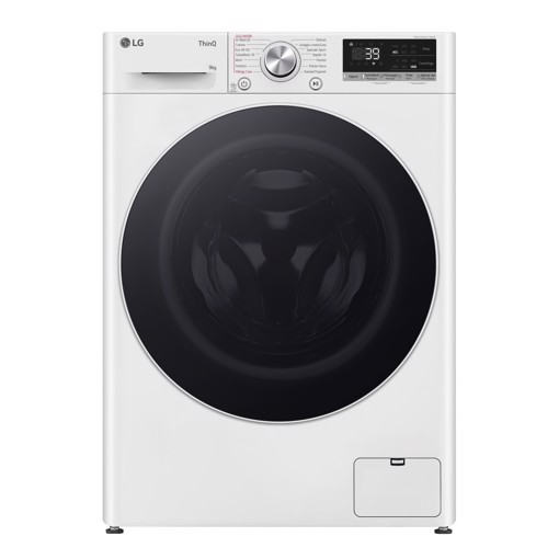 LG F4R709TAIDD Lavatrice 9kg AI DD, Classe A-10%, 1400 giri, Vapore, Wi-Fi