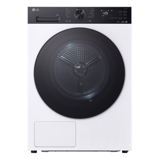 LG RNX5009TKB Asciugatrice Intelligente AI Dry 9 kg Classe B Bianco/Nero