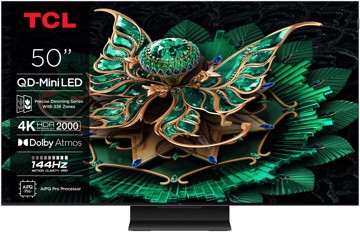 Televisore mled 50" uhd hdr10 t2/s2,4hdmi,2usb,a8,gtv,ga,pl