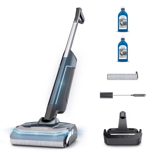 Rowenta GZ7136E0 scopa elettrica Aspirapolvere a bastone 2 in 1 Batteria Secco e bagnato Senza sacchetto 250 W Nero