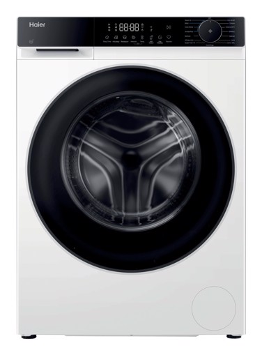 Haier X Series 5, Lavatrice Carica Frontale 8 KG, 30% più efficente della classe A, 1400 giri, Bianco, AI PowerDrive, Vapore, Wi-Fi, Smart AI, Super Fast 15', HW80-BP14357U-IT
