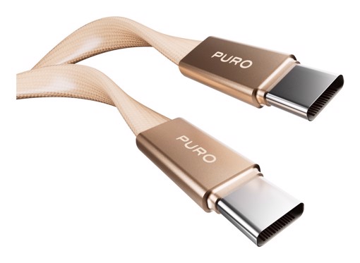 PURO PUCCC60WSLIM1MTR cavo USB USB 2.0 1 m USB C 480 Gbit/s Oro