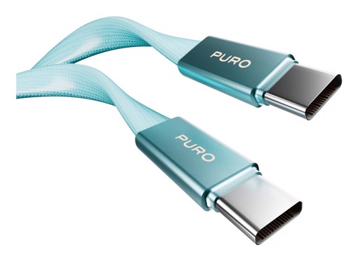 PURO PUCCC60WSLIM1MTA cavo USB USB 2.0 1 m USB C 480 Gbit/s Blu