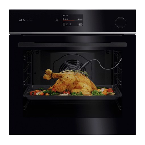 AEG Series 7000 Forno Incasso Steam Crisp (25%Vapore) + Pirolitico + Wifi Classe A++ 60 Cm TR7PB73FSB MADE IN EUROPE