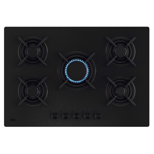 AEG Piano Gas Comandi Frontali 75 Cm HKB75423NL