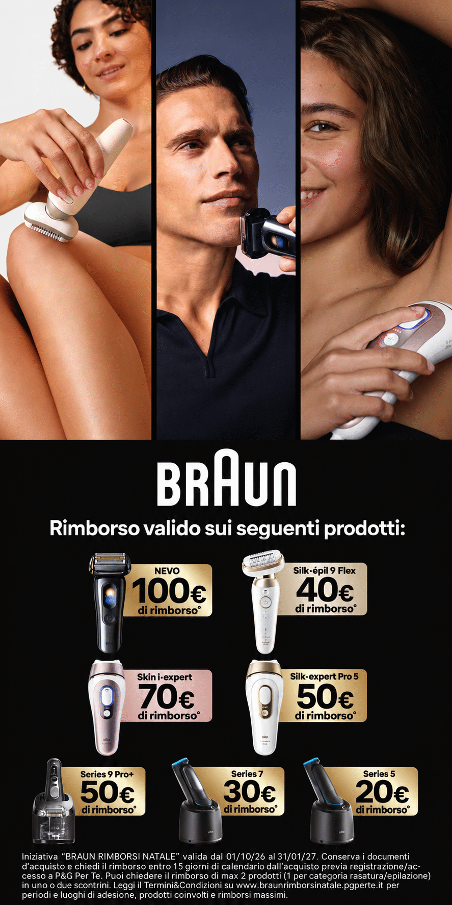 BRAUN RIMBORSI NATALE
