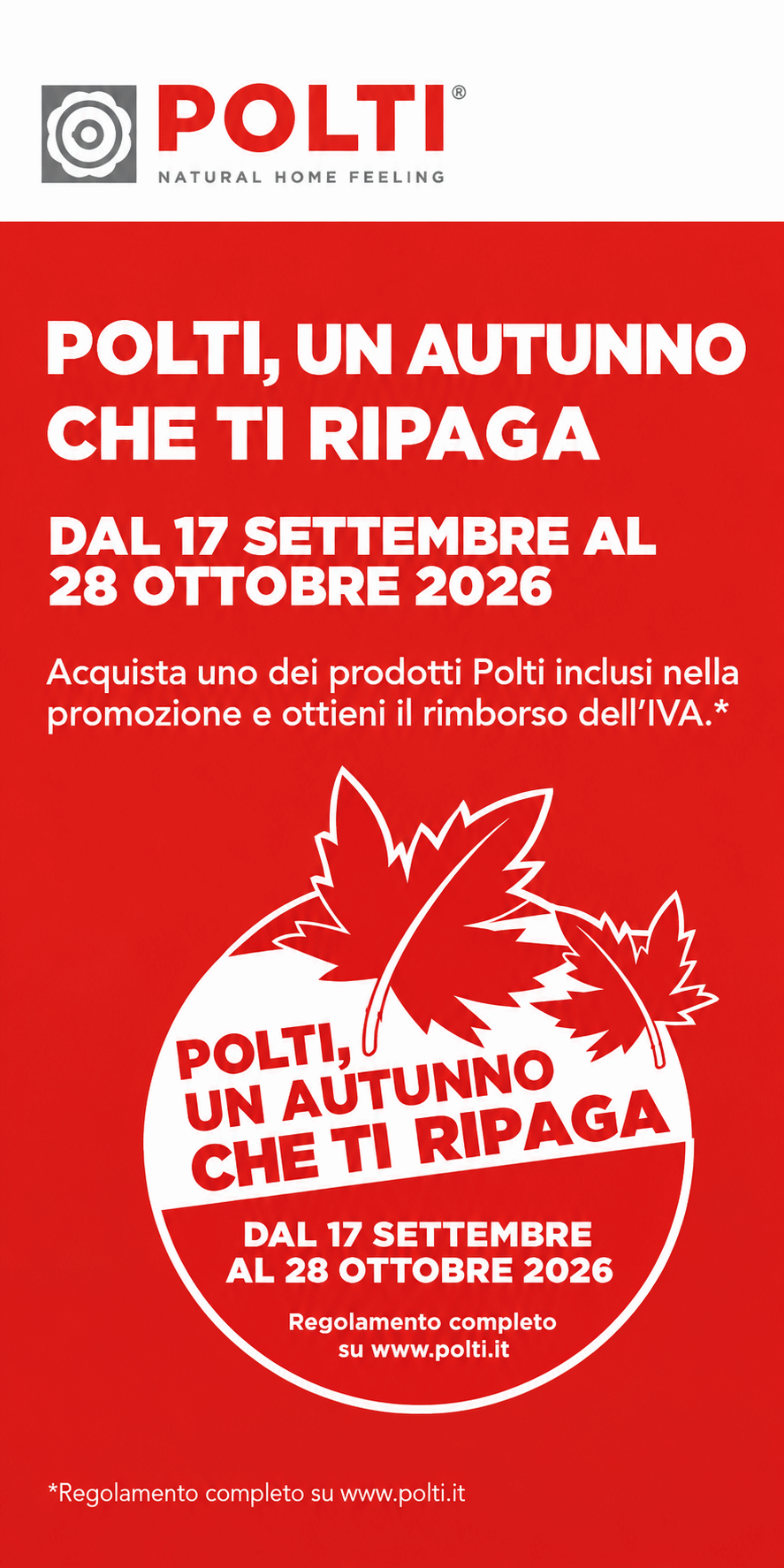 POLTI , UN AUTUNNO CHE TI RIPAGA