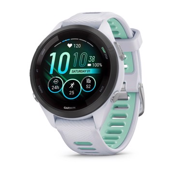 Forerunner 265s white aut.13g,amoled,gps,triathlon