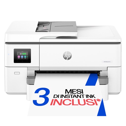 HP OfficeJet Pro 9720e Wireless All-in-One Colore Stampante, Stampa fronte/retro; fotocopiatrice, scanner