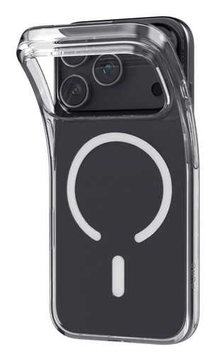 PURO 03 Nude Mag custodia per cellulare 16 cm (6.3") Cover Trasparente, Bianco