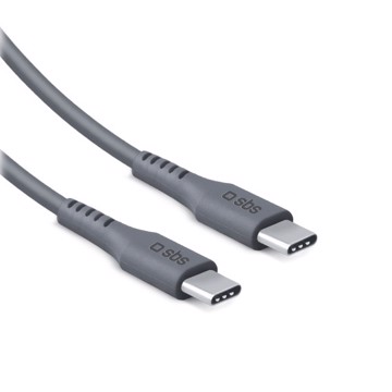Cavo type-c in pvc 60w grigio