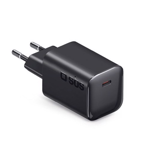 SBS LATRGAN1C45WK Caricabatterie per dispositivi mobili Universale Nero AC Ricarica rapida Interno