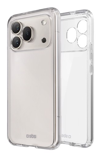SBS Skinny custodia per cellulare 16,7 cm (6.57") Cover Trasparente