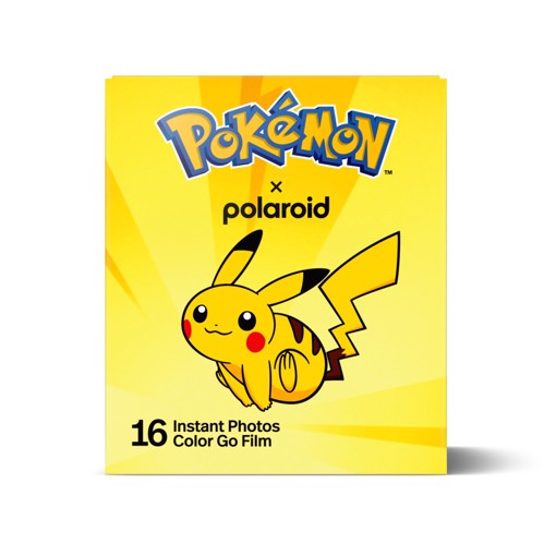Polaroid Go Film Pokemon Pikachu pellicola per istantanee 16 pz 66,6 x 53,9 mm