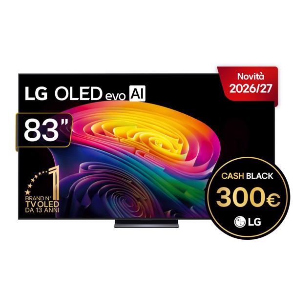 Lg Tv 83 Pollici Oled Evo Ai C6 Pro 4K Smart Tv 2026 - Oled83c66lb - Immagine 2