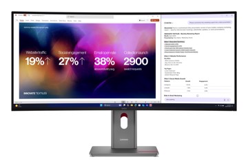 Thinkvision p40wd-40 monitor 64b4xat1eu