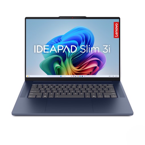 Lenovo IdeaPad Slim 3 15IWC11 Intel Core 7 350 Computer portatile 38,9 cm (15.3") WUXGA 16 GB DDR5-SDRAM 512 GB SSD Wi-Fi 6 (802.11ax) Windows 11 Home Blu Italiano