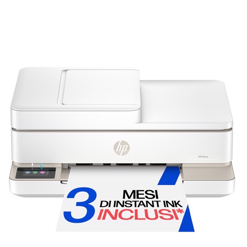 HP ENVY 6520e Wireless All-in-One Colore Stampante, Instant Ink; Stampa di foto