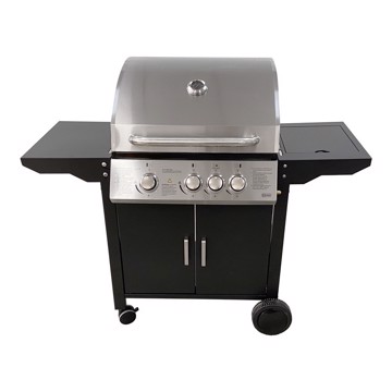 Barbecue a gas 3 bruciatori+fornello lateral
