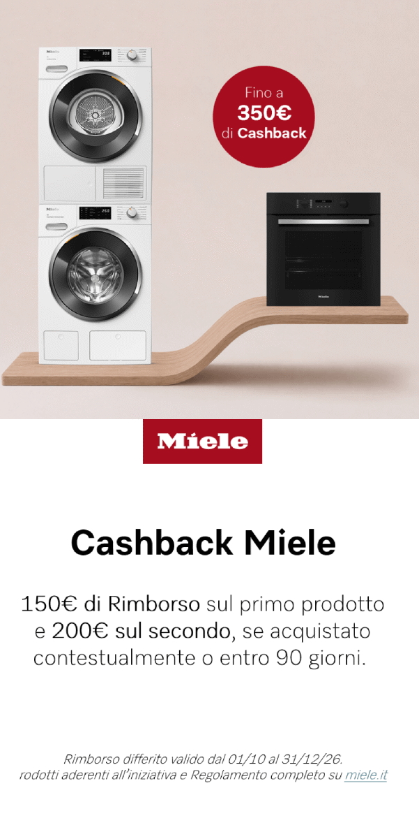 CASHBACK MIELE: Il primo ti rimborsa. Il secondo ancora di più.