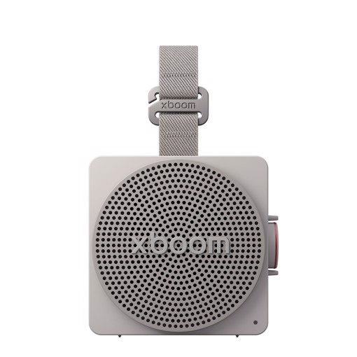 LG xboom Mini by will.i.am, Speaker Bluetooth portatile 5W, Compatto e versatile, 10 ore di autonomia, IP67, Grey