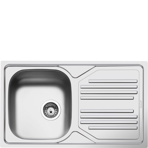 Smeg LYP861R lavello Lavello montato su piano Rettangolare Acciaio inox